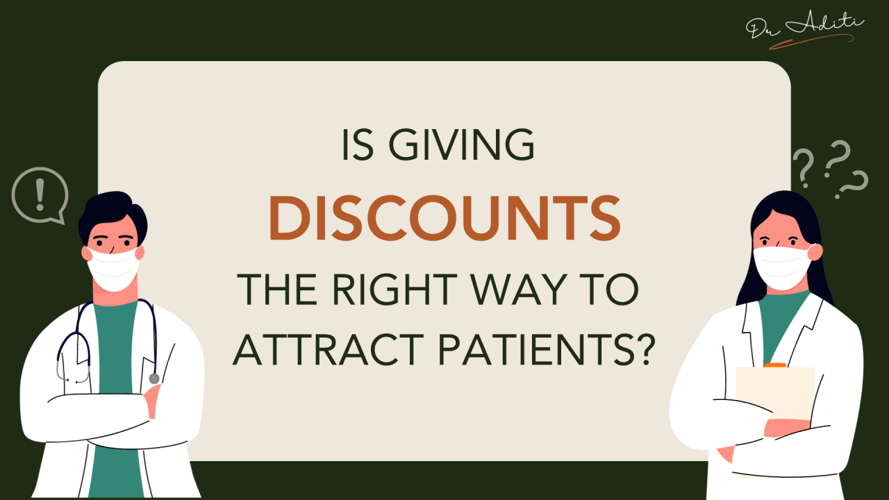 Why Doctors in Dubai Should Avoid Discounting Services?